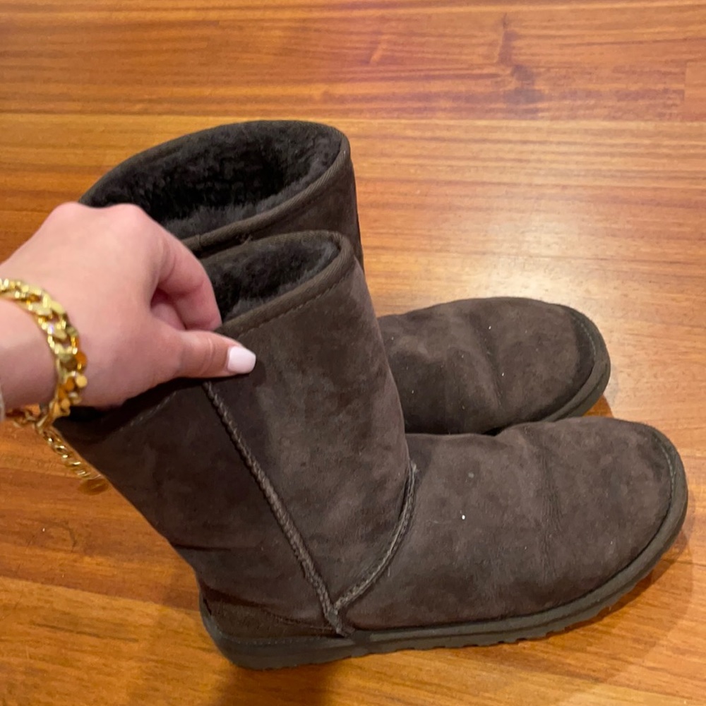 Chocolate Ugg boots